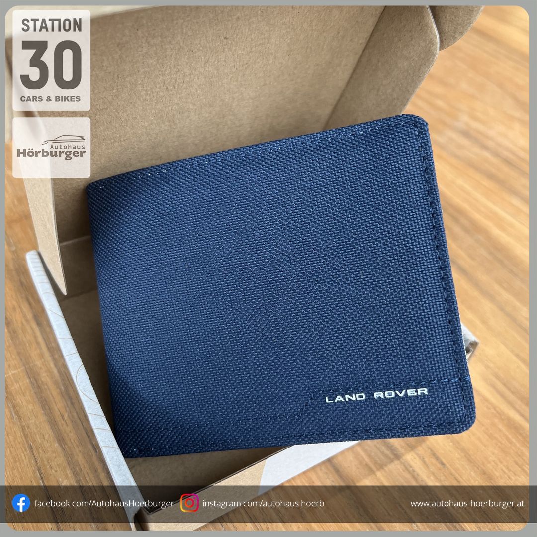 Autohaus Hörburger Nylon Geldbörse mit Land Rover Logo