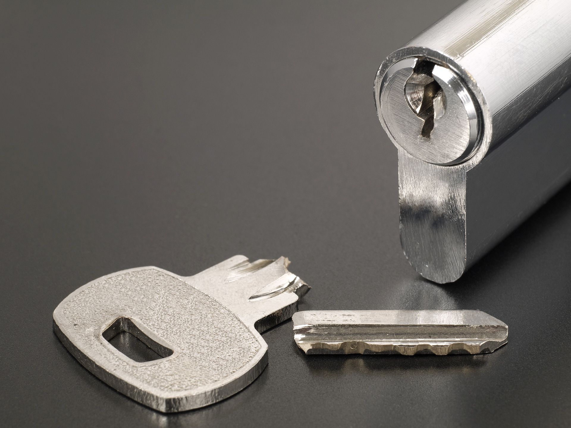 Mistakes in Rekeying a Lock, broken key