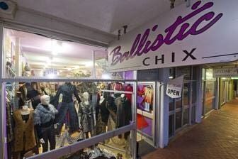 A Store Front With A Sign That Says Ballistic Chix — Ballistic Chix In Forster, NSW