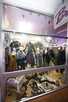 A Store Window With Mannequins And Clothes In It — Ballistic Chix In Forster, NSW