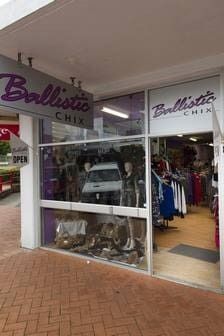 A Store Front With A Sign That Says Ballistic Chix On It — Ballistic Chix In Forster, NSW