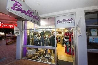 A Store Front With A Sign That Says Ballistic Chic On It — Ballistic Chix In Forster, NSW