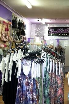 A Store Filled With Lots Of Clothes Hanging On Racks — Ballistic Chix In Forster, NSW