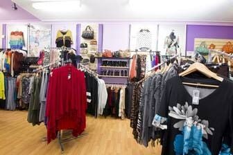 A Clothing Store Filled With Lots Of Clothes Hanging On Racks — Ballistic Chix In Forster, NSW