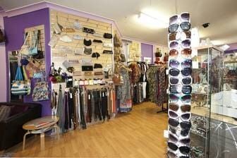 A Store Filled With Lots Of Clothes And Sunglasses — Ballistic Chix In Forster, NSW