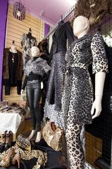 A Display Of Leopard Print Clothes On Mannequins In A Store — Ballistic Chix In Forster, NSW