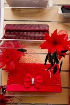 A Red Purse With A Bow And The Word Shel On It — Ballistic Chix In Forster, NSW