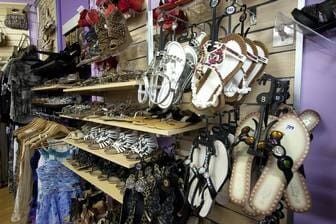 A Store Filled With Lots Of Sandals And Clothes — Ballistic Chix In Forster, NSW
