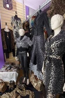 A Display Of Leopard Print Clothes On Mannequins In A Store — Ballistic Chix In Forster, NSW