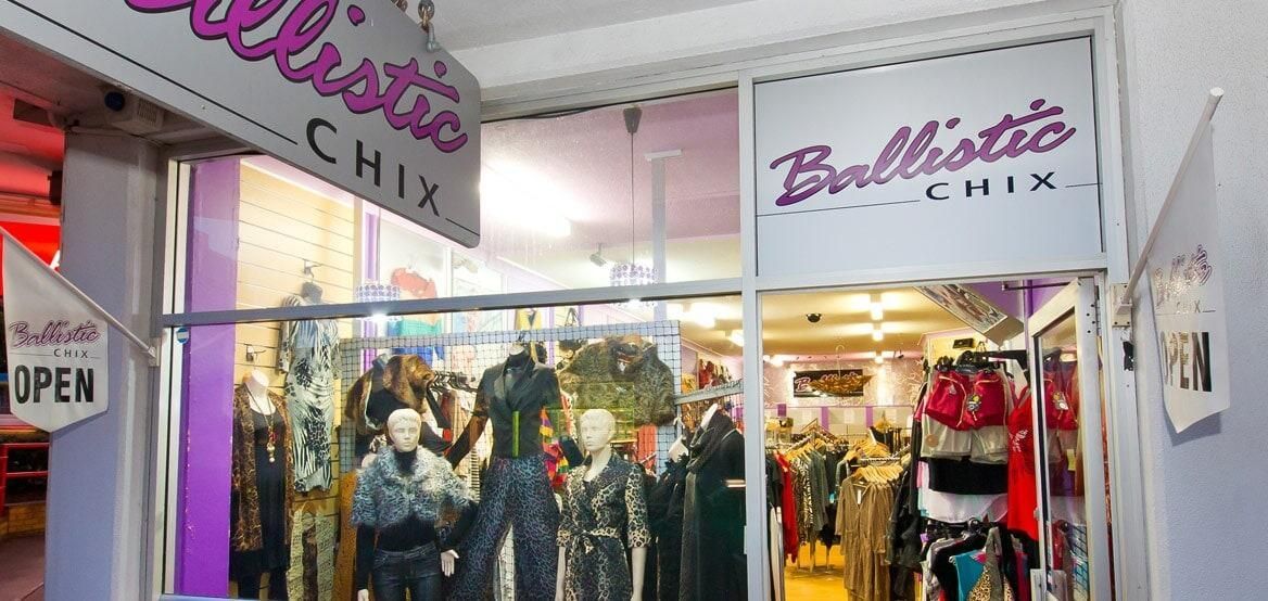 A Store Displaying Ballistic Chix  — Ballistic Chix In Forster, NSW