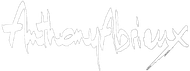 Signature manuscrite, « Anthony Abrieux ».