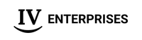 IV Enterprises logo in dark blue.