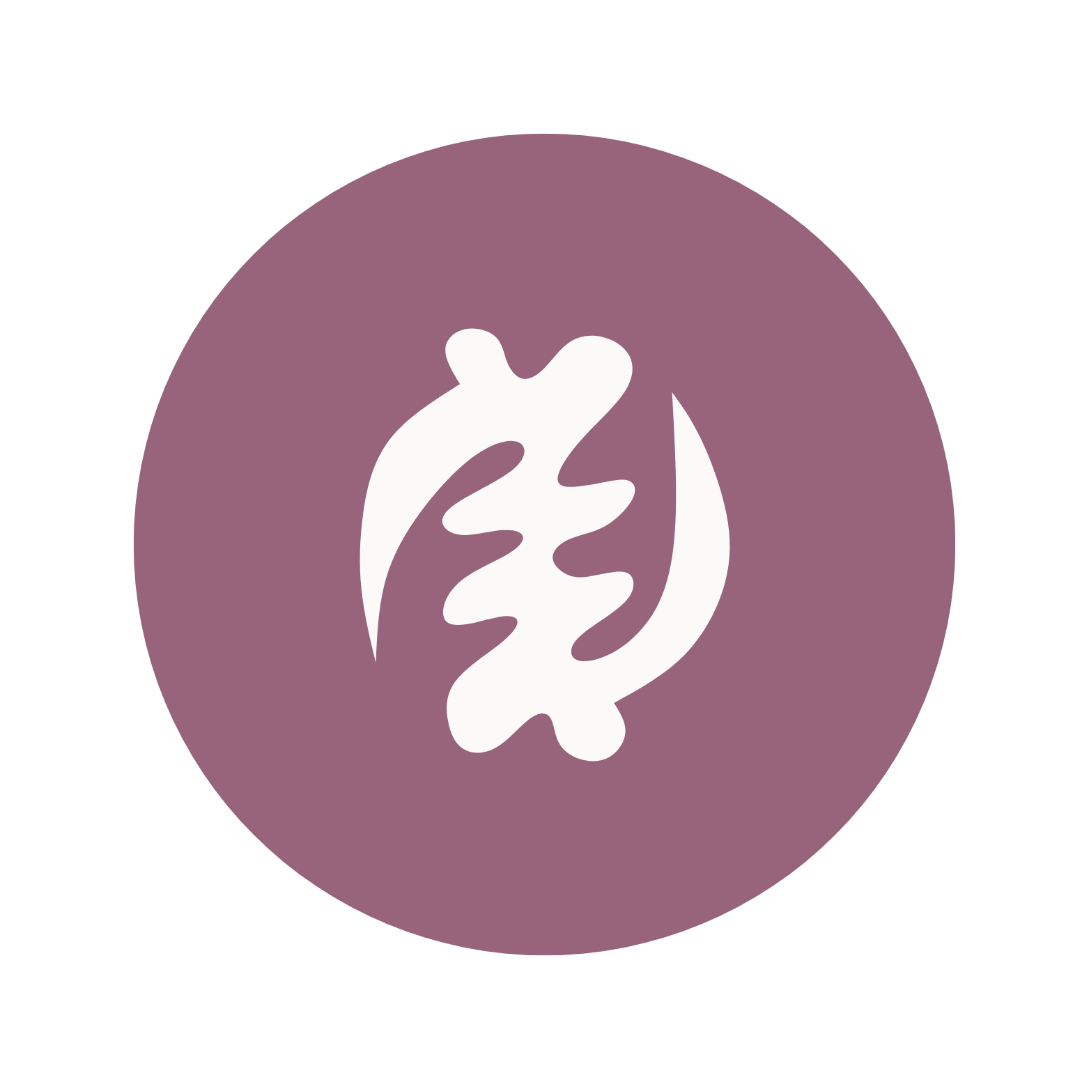 Icoon van een gevleugeld symbool, symbool voor het omarmen van littekens en het hervinden van de innerlijke kracht na traumaheling.