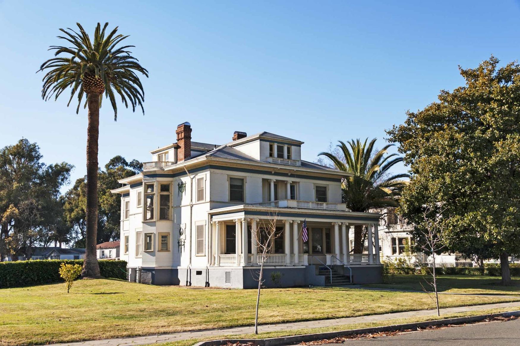 This beautiful Military Officer housing is located on Mare Island at Vallejo California.