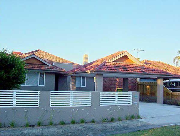 After Photo of A House With A Fence | North Perth, WA | Stylewise Designs