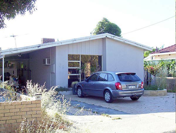 Before Photo of A House With A Car Parked in Front of It | North Perth, WA | Stylewise Designs