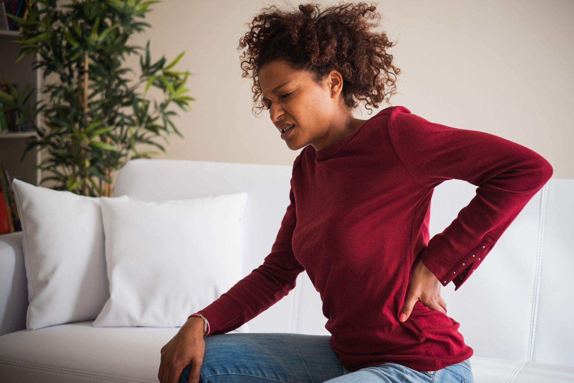 A Patient with a Back Pain — Waterloo, IA — Fuelling Chiropractic Clinic