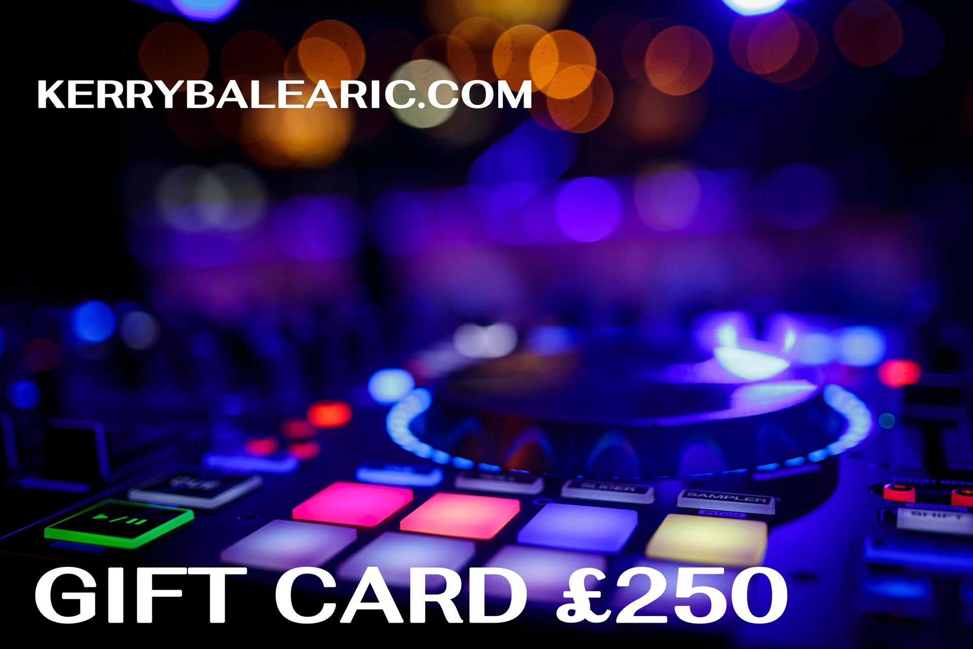 Kerry Balearic Event Gift Card £250