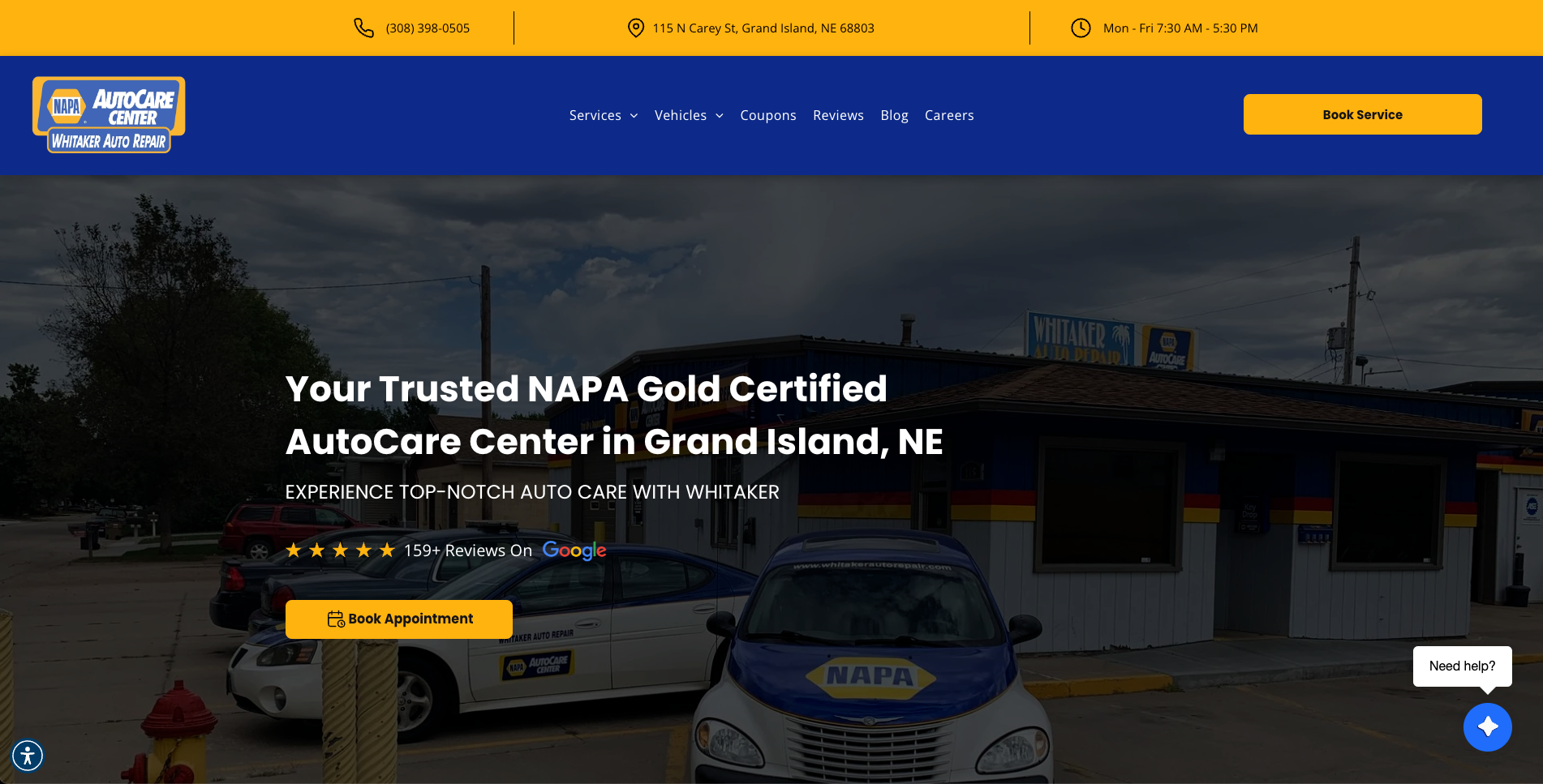 Auto Repair in Grand Island, NE Whitaker Auto Repair