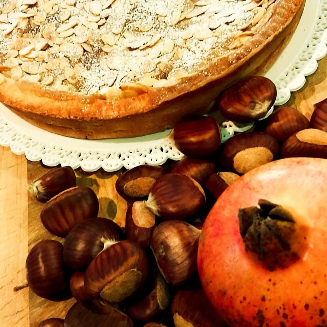 torta con castagne