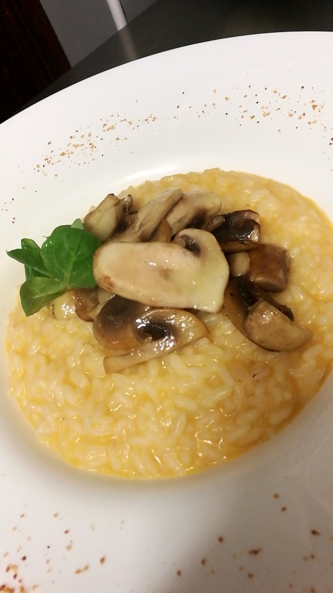 risotto ai funghi