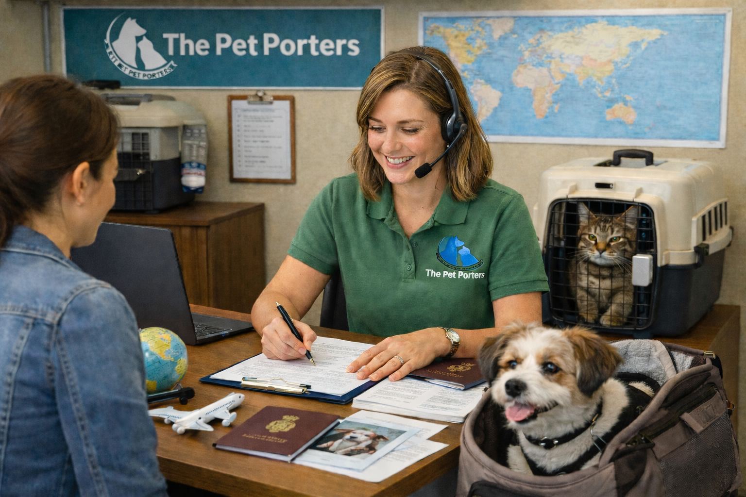 military pet shipping services