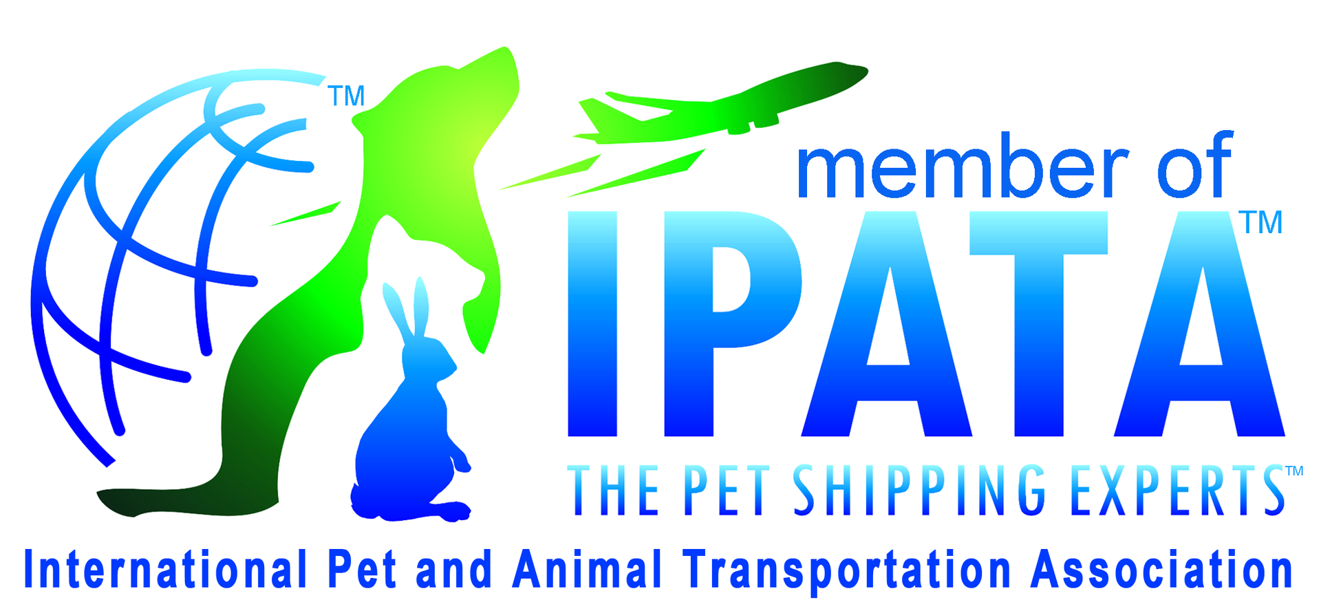 A logo for the international pet and animal transportation association