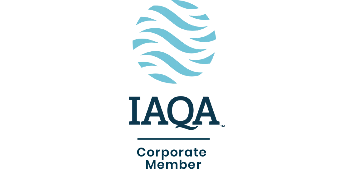 The iaqa logo is a corporate member of the iaqa.