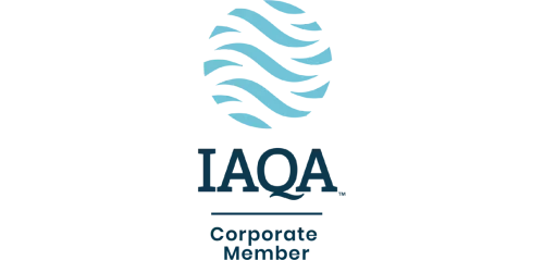 The iaqa logo is a corporate member of the iaqa.