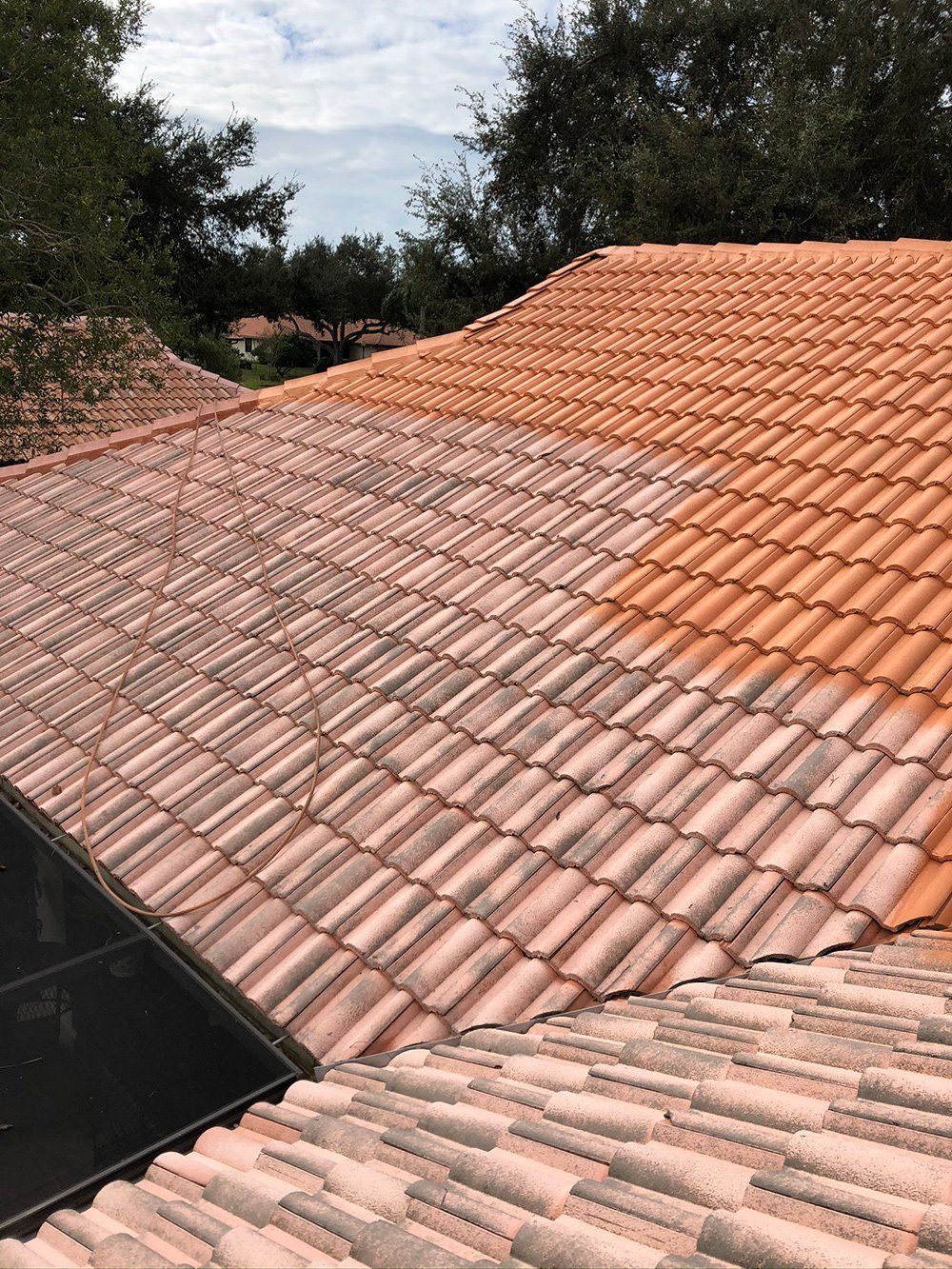 Home Roof Tiles Repaint — Venice, FL — A-1 Roof Cleaning & Coating of Venice