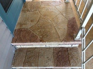 Stamped Concrete Floor — Venice, FL — A-1 Roof Cleaning & Coating of Venice