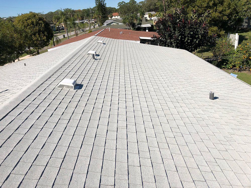 Roofing with Vent and Pipe — Venice, FL — A-1 Roof Cleaning & Coating of Venice