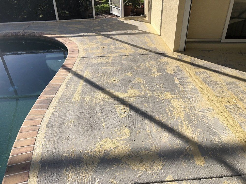 Decorative Concrete — Venice, FL — A-1 Roof Cleaning & Coating of Venice