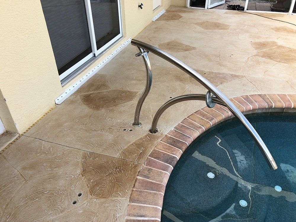 Swimming Pool Handle — Venice, FL — A-1 Roof Cleaning & Coating of Venice