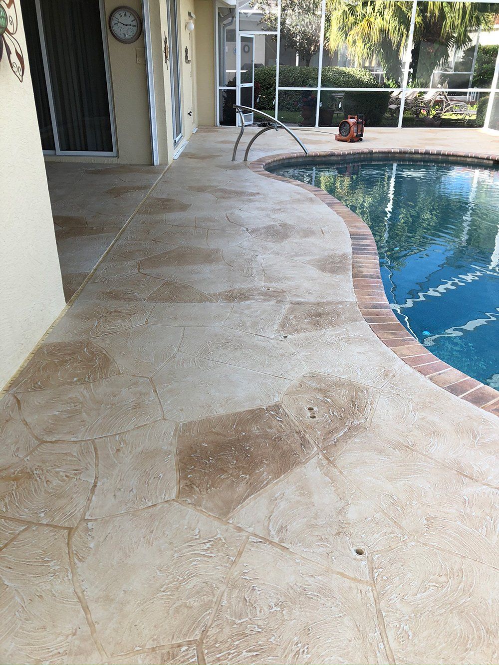 Clean Concrete Floor — Venice, FL — A-1 Roof Cleaning & Coating of Venice
