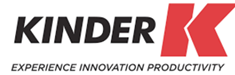 A logo for kinder k experience innovation productivity