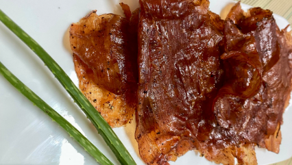 黑胡椒豬肉乾(薄片)