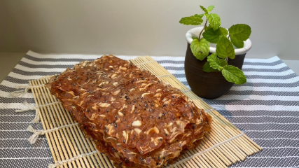黑芝麻杏仁薄片肉紙