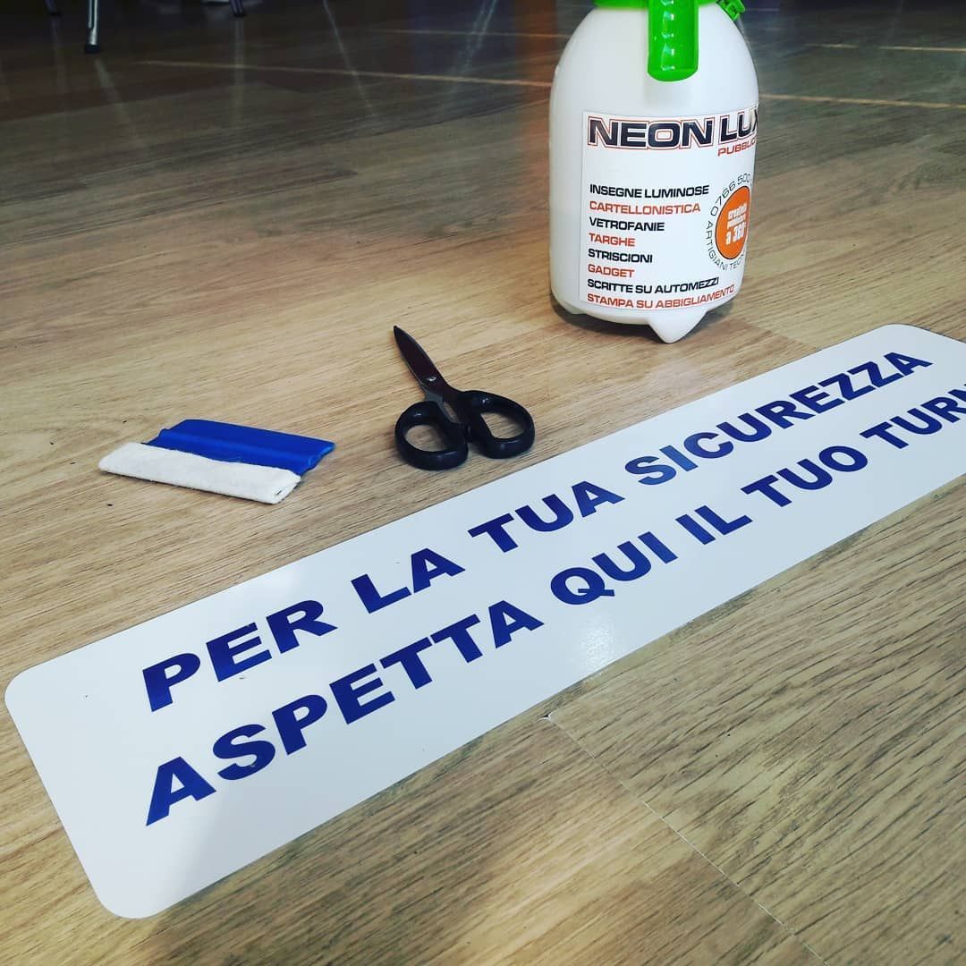 segnaletica da interno