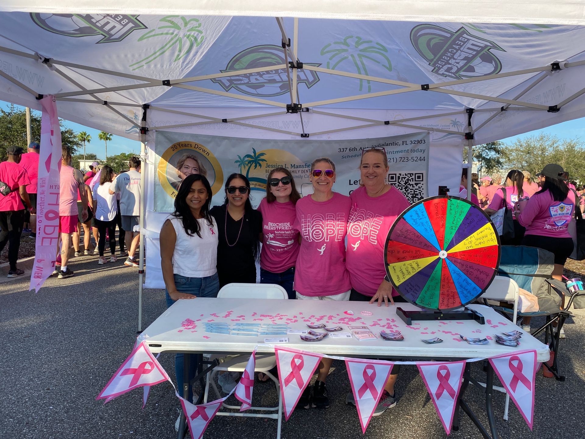 Beachside-Family-Dentistry-Breast-Cancer-Walk