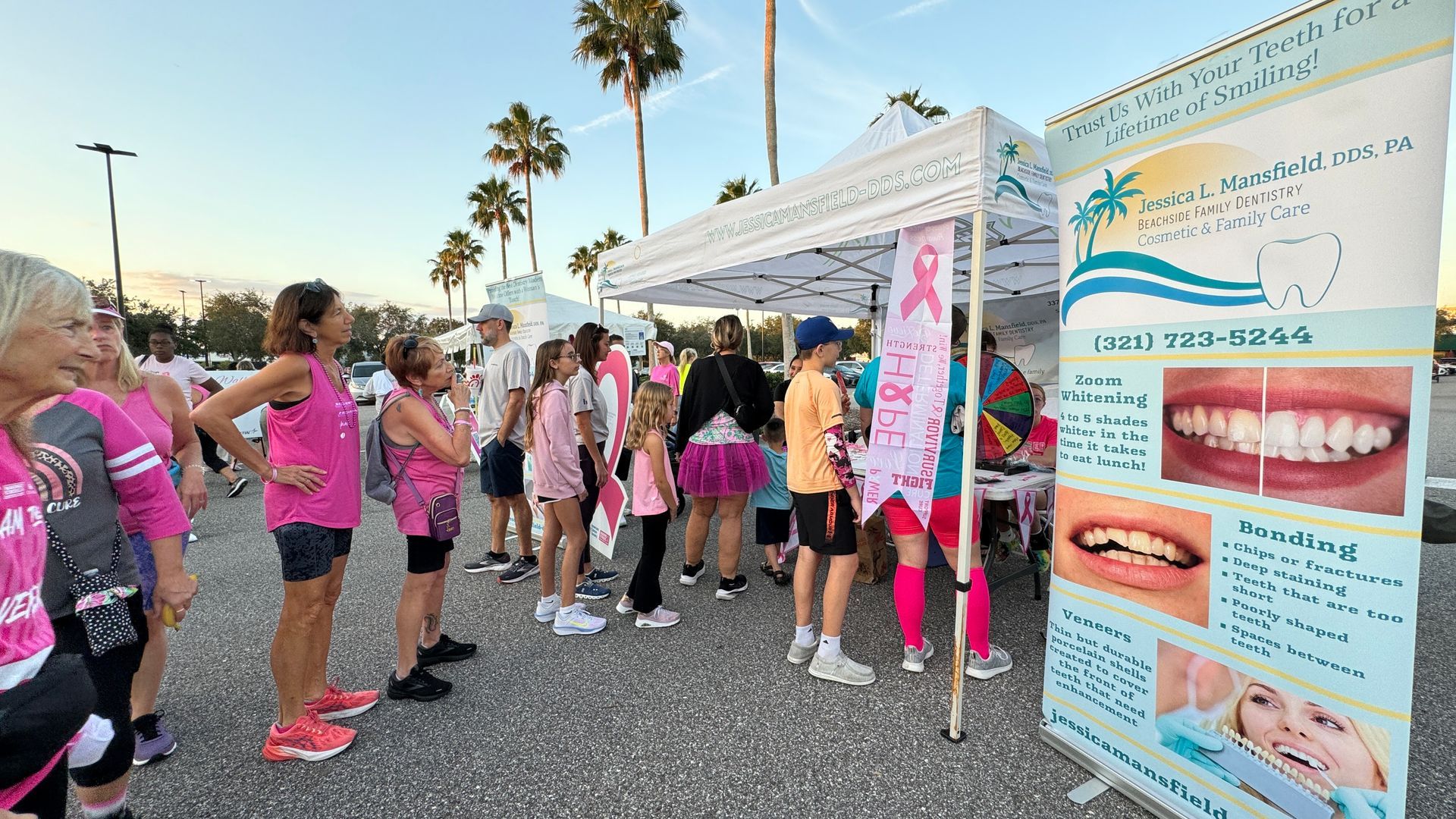 Beachside-Family-Dentistry-Breast-Cancer-Walk