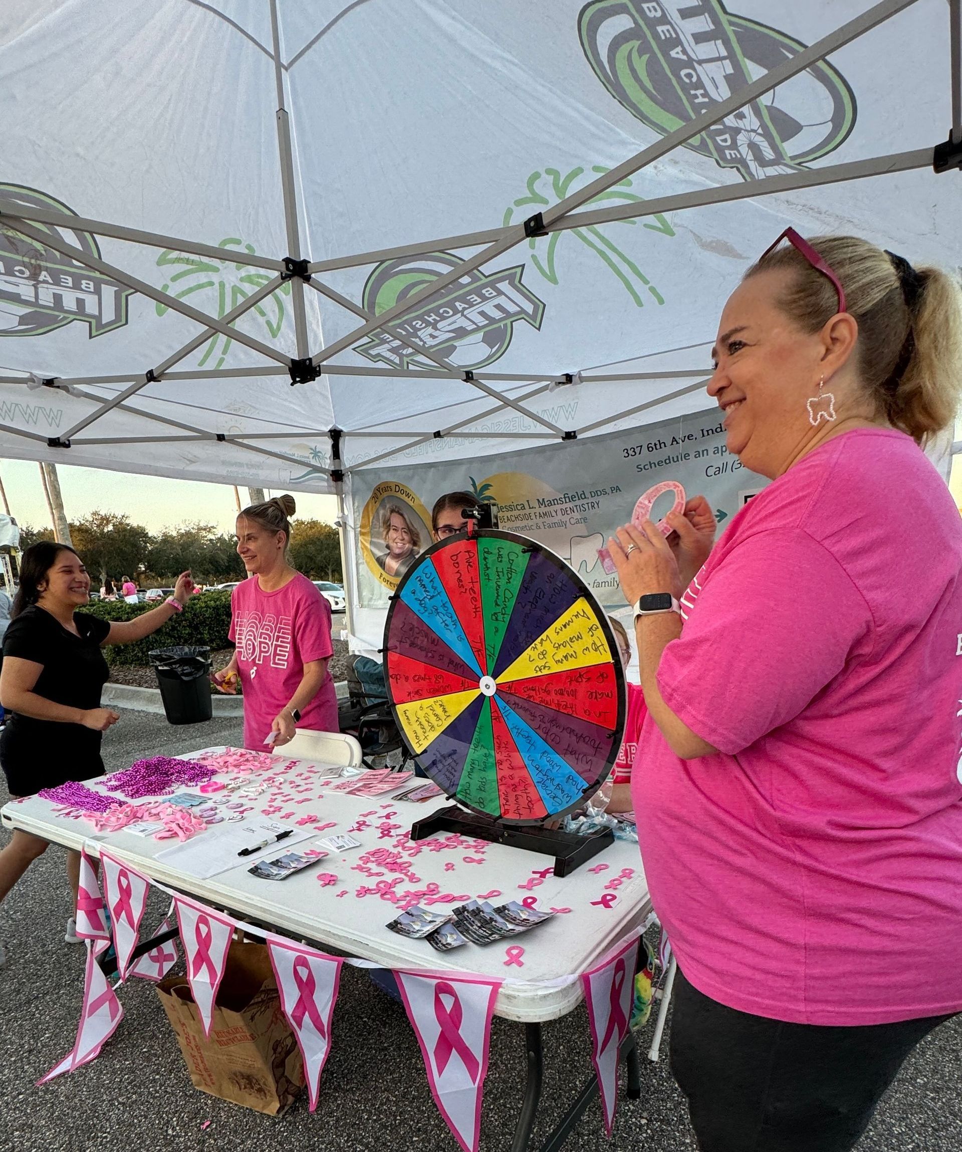 Beachside-Family-Dentistry-Breast-Cancer-Walk