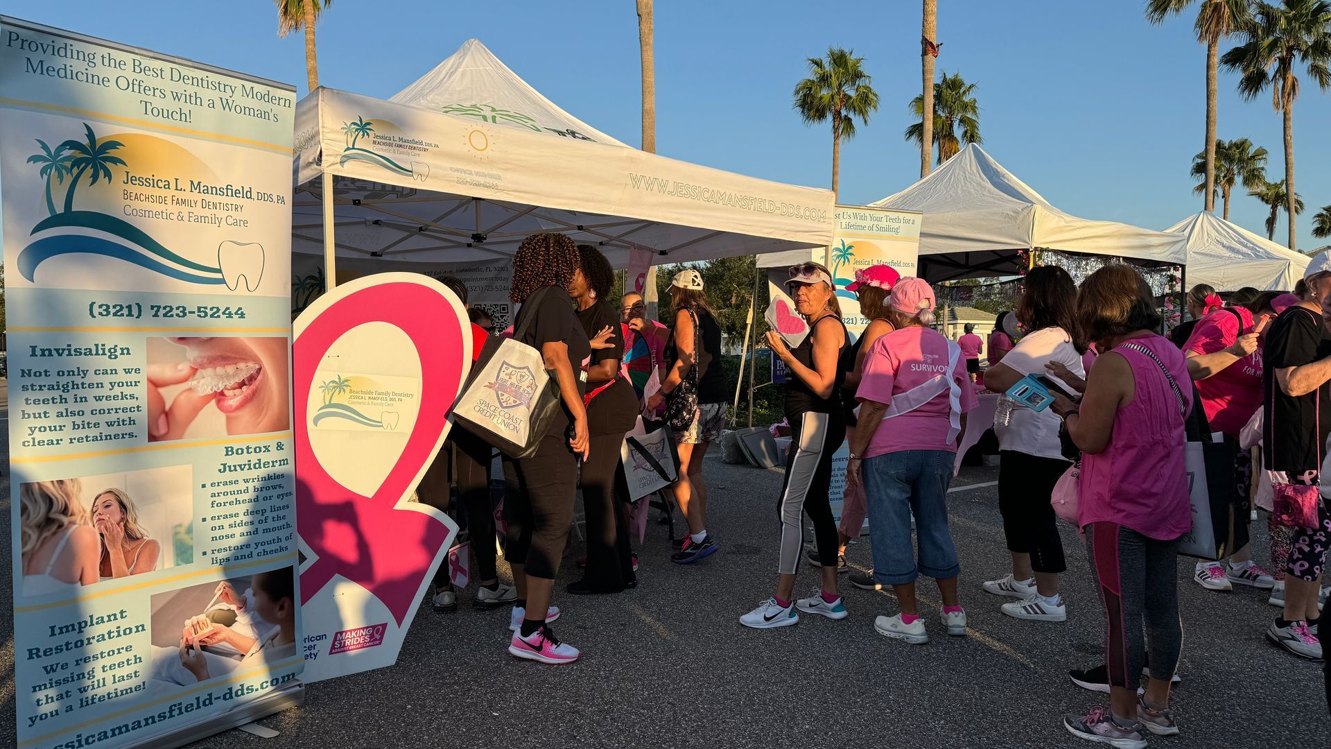 Beachside-Family-Dentistry-Breast-Cancer-Walk