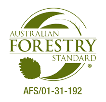 Certified by the Australian Forestry Standard®