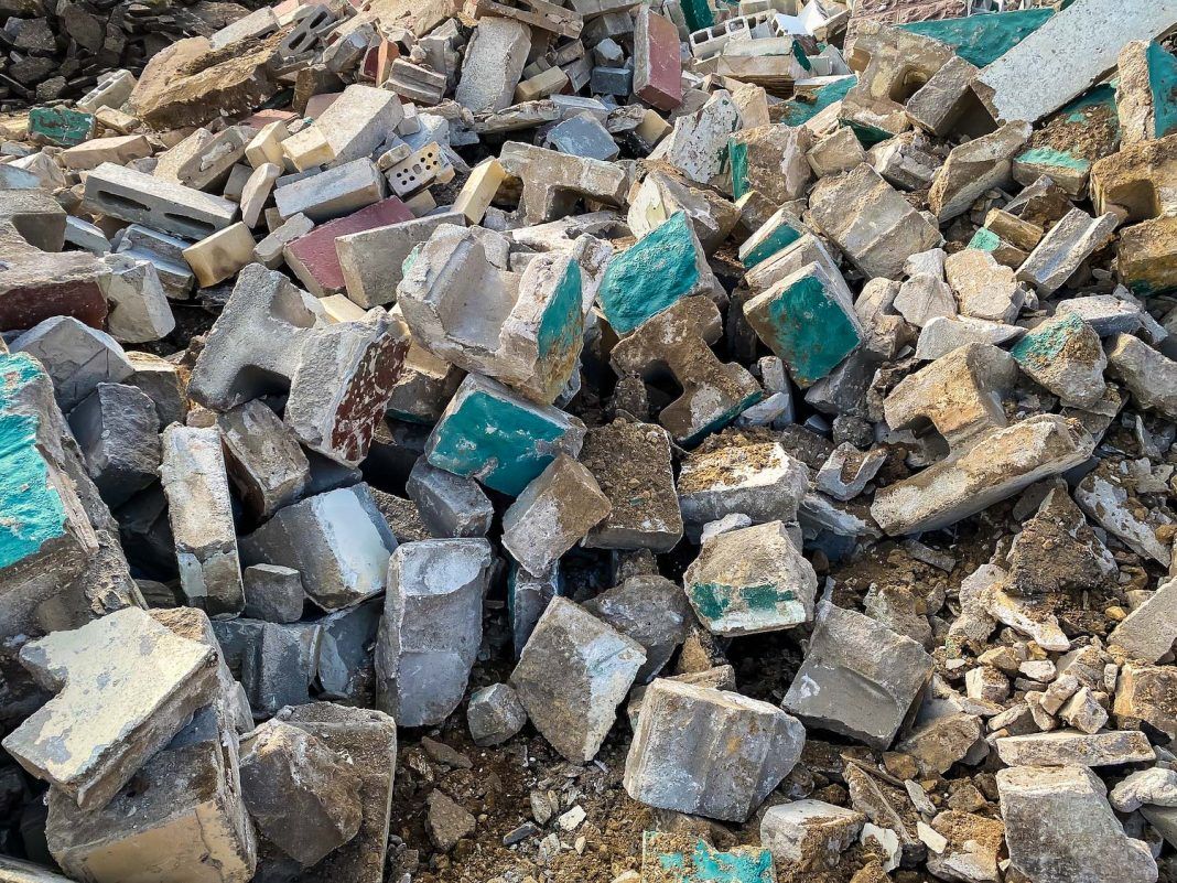 NOT CLEAN Concrete or Asphalt, soundside recycling and materials, dare and Currituck county, outer banks NC