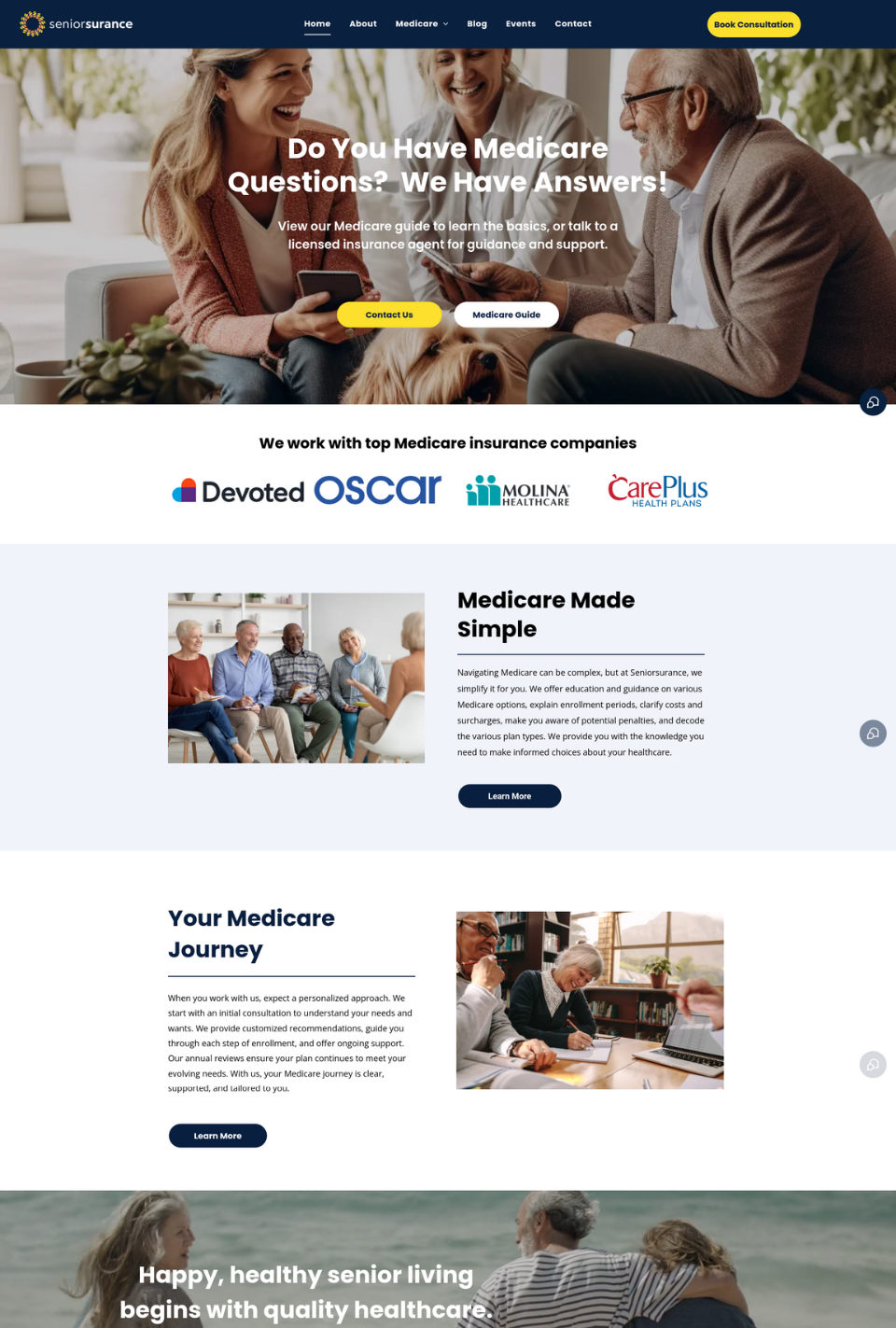 client website