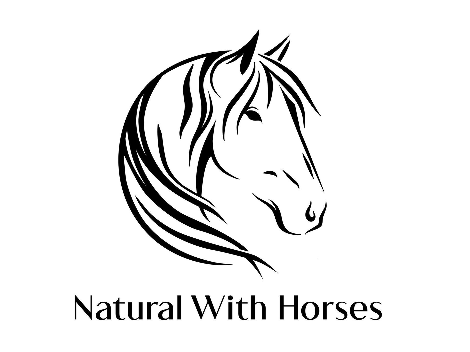 Natural with horses logo