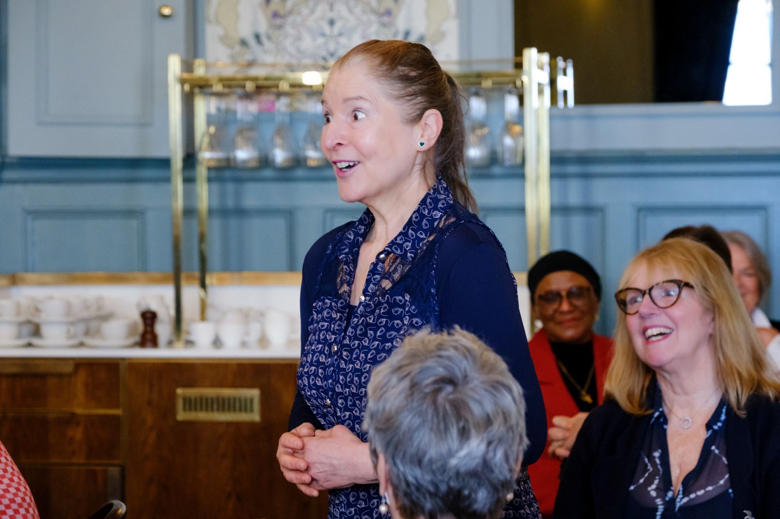 Louisa Beard singing