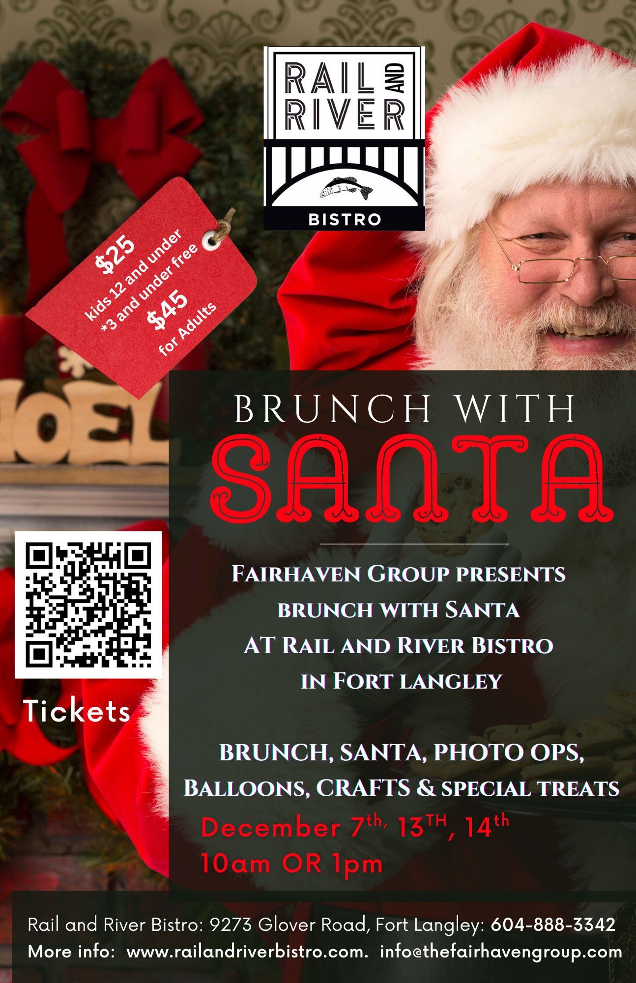 A poster for an event called Laughs for Sharon