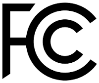 A black and white fc logo on a white background.